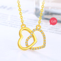 Shangjie OEM ODM Dia de la Madre Gold rempli 24k Gold Women Collier Jewelry Real Gold Collier